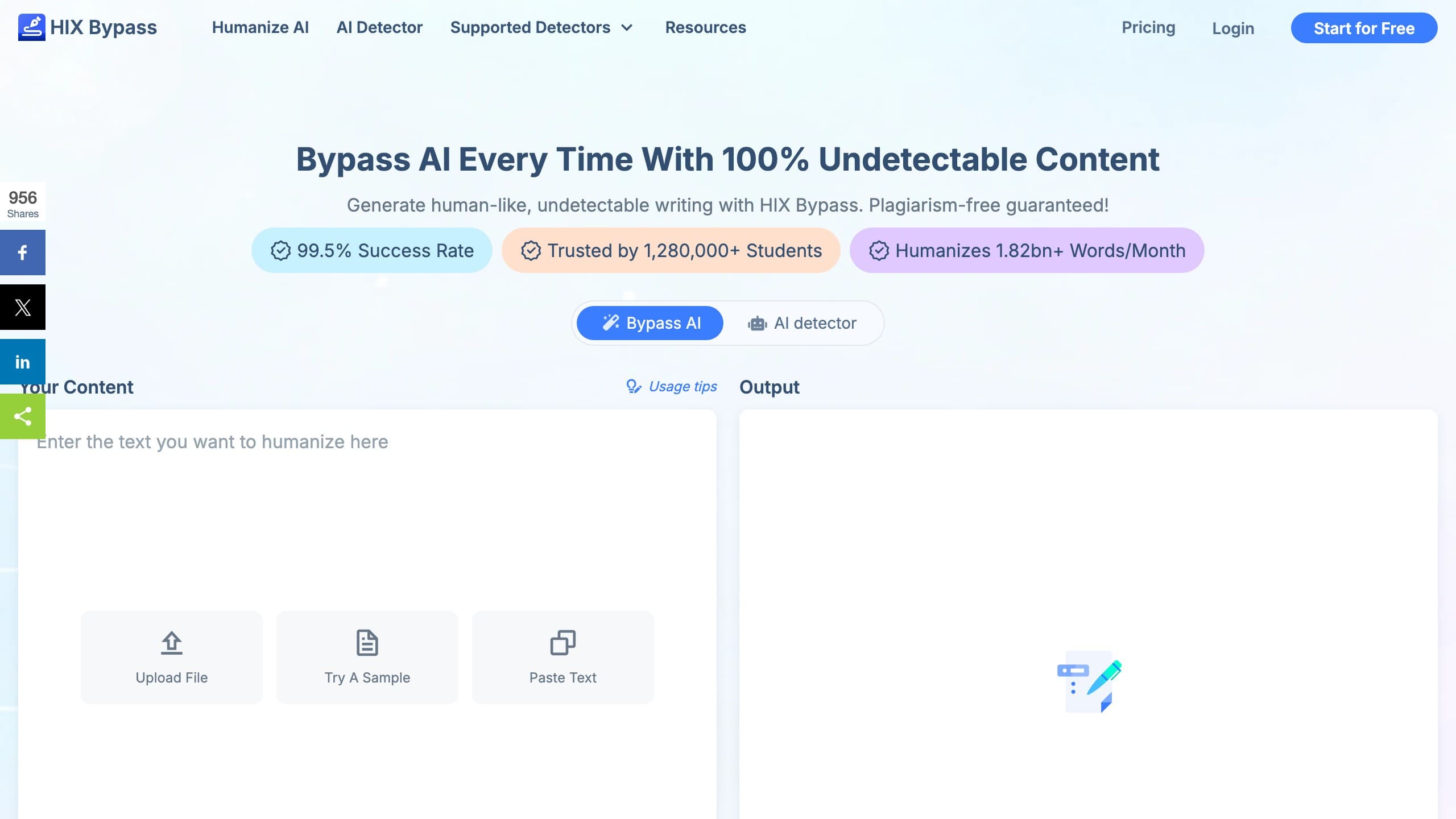 HIX Bypass homepage
